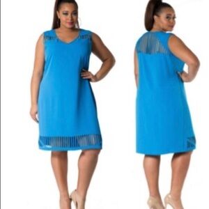 Modamix Women’s Directoire Blue Serena Dress‎
